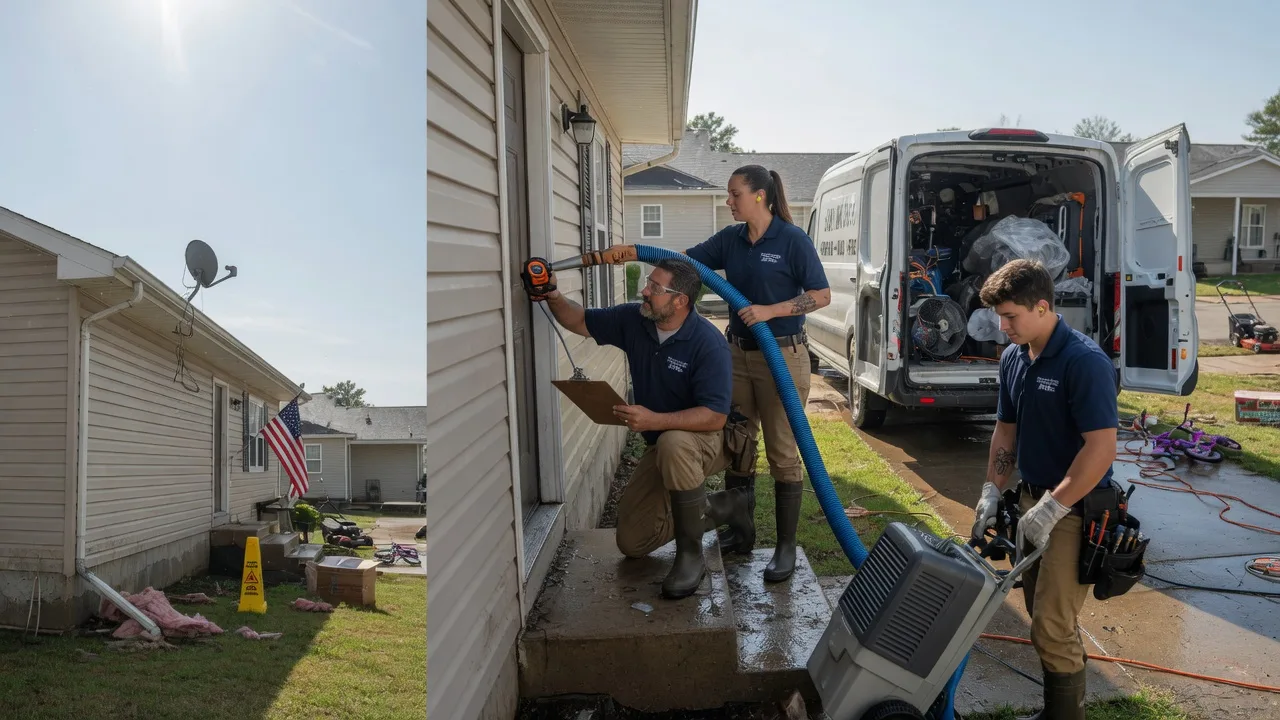 Ceiling Water Damage Restoration in Williston, TN near me
